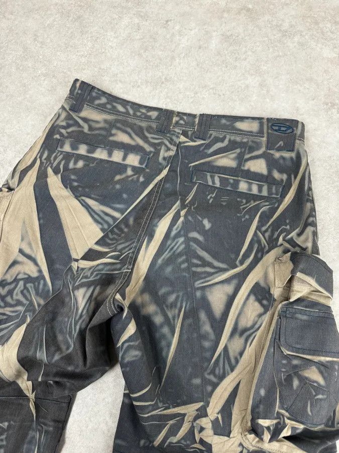 Diesel Diesel Navy Multi Pockets Contemporary Splash Cargo Pants Size US 32 / EU 48 - 7 Thumbnail