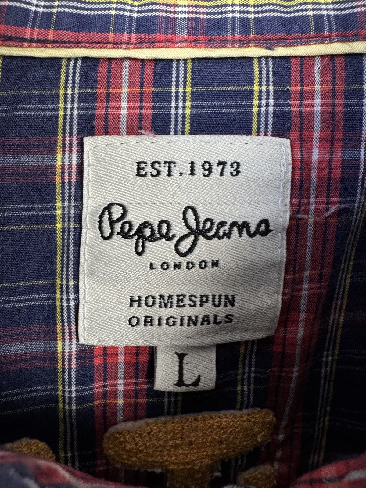 Pepe Jeans Men’s Pepe Jeans London Long Sleeve Shirt Button Up Size L Size US L / EU 52-54 / 3 - 9 Thumbnail