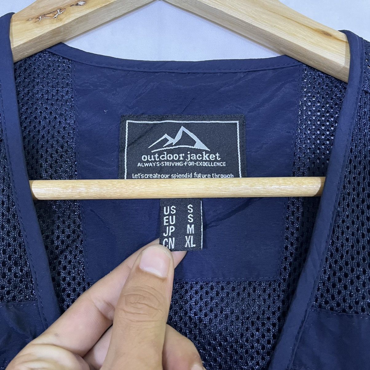 Japanese Brand OUTDOOR TACTICAL/MULTIPOCKET MESH VEST Size US S / EU 44-46 / 1 - 4 Thumbnail