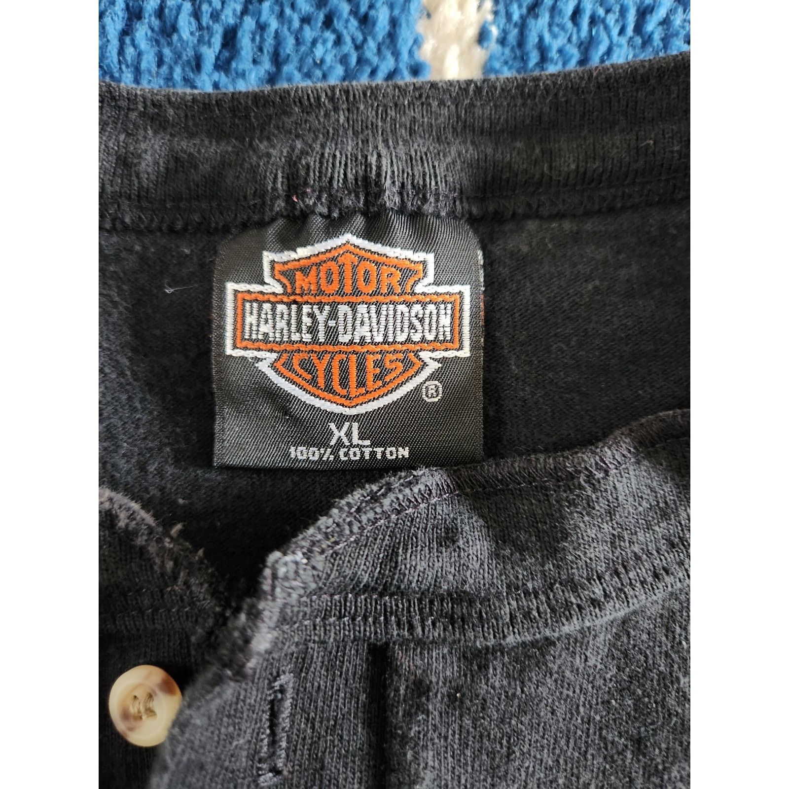 Harley Davidson Vtg1997 Harley-Davidson Grand Canyon Graphic Long Sleeve XL Size US XL / EU 56 / 4 - 5 Thumbnail