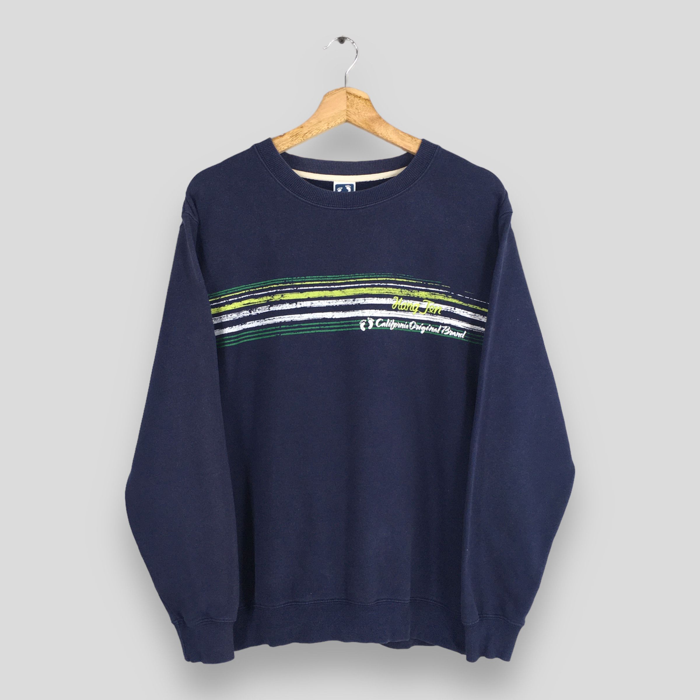 Hang Ten × Vintage Vintage Hang Ten California Sweatshirt Large Size US L / EU 52-54 / 3 - 1 Thumbnail