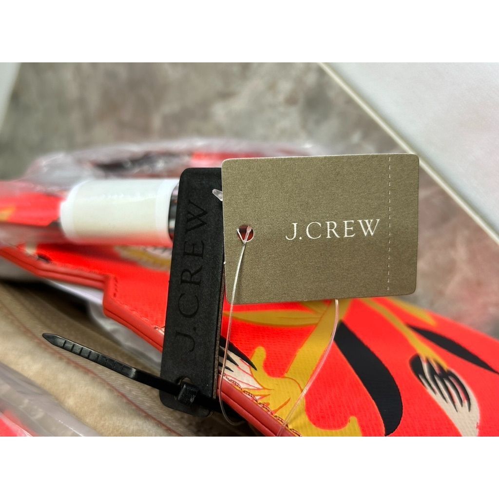 J.Crew J.Crew Multicolor Hibiscus Print Crossbody Clutch Purse Bag Size ONE SIZE - 7 Thumbnail