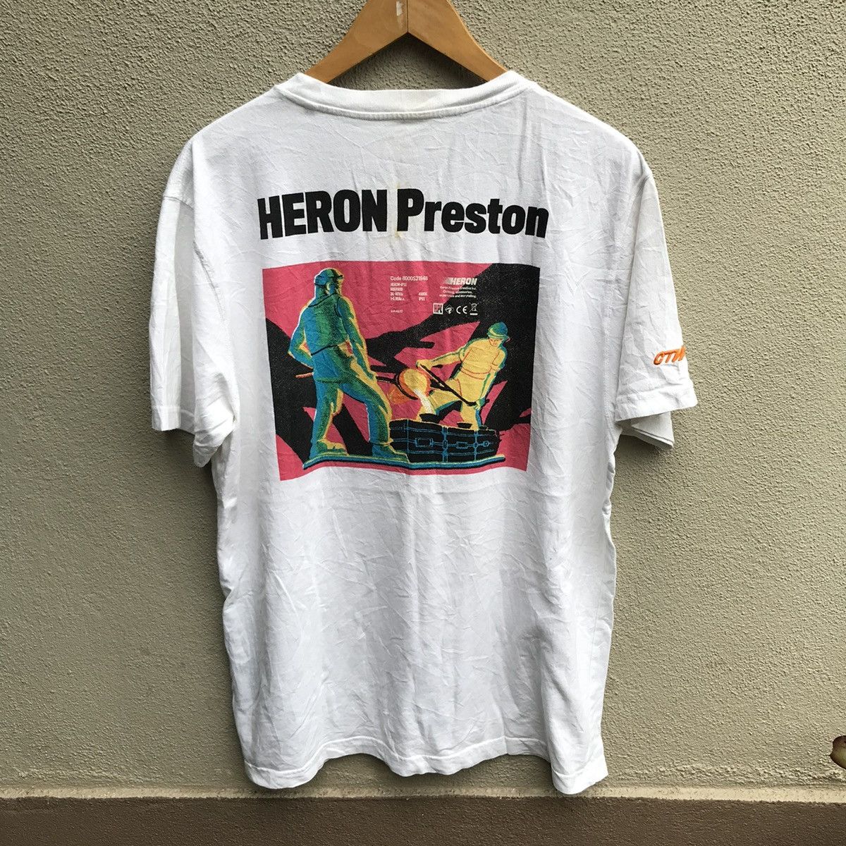 Heron Preston HERON PRESTON ss19 graphic tee Size US L / EU 52-54 / 3 - 1 Thumbnail