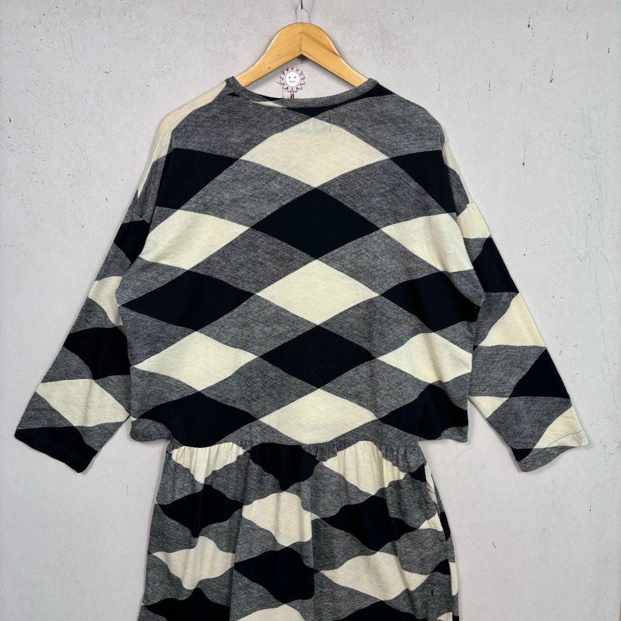 Comme des Garcons tricot Comme Des Garcons Archive Argyle Wool Dress Japan Size L / US 10 / IT 46 - 4 Thumbnail