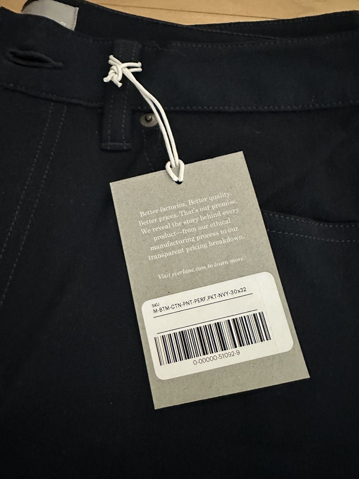 Everlane Everlane Pants 30X32 Performance 5 Pocket Dark Navy NEW Size US 30 / EU 46 - 6 Thumbnail
