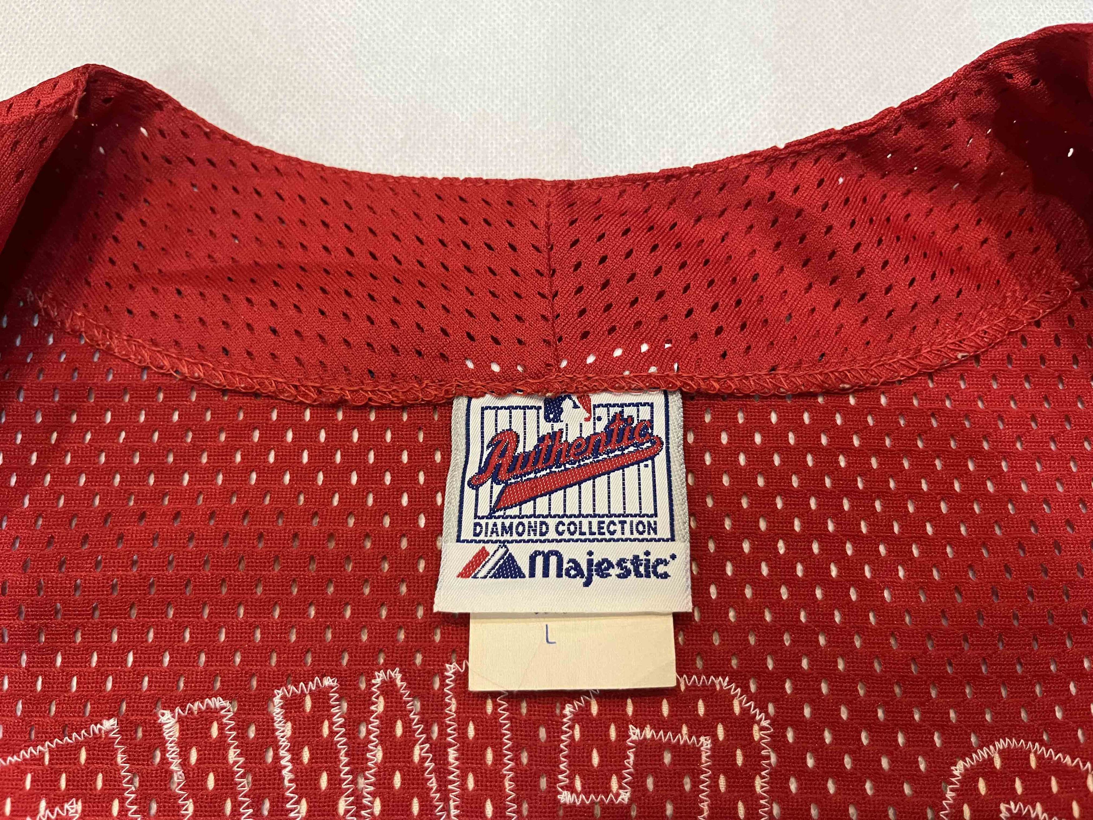 Majestic Majestic Diamond MLB St. Louis Cardinals McGWIRE #25 Jersey Size US L / EU 52-54 / 3 - 3 Thumbnail