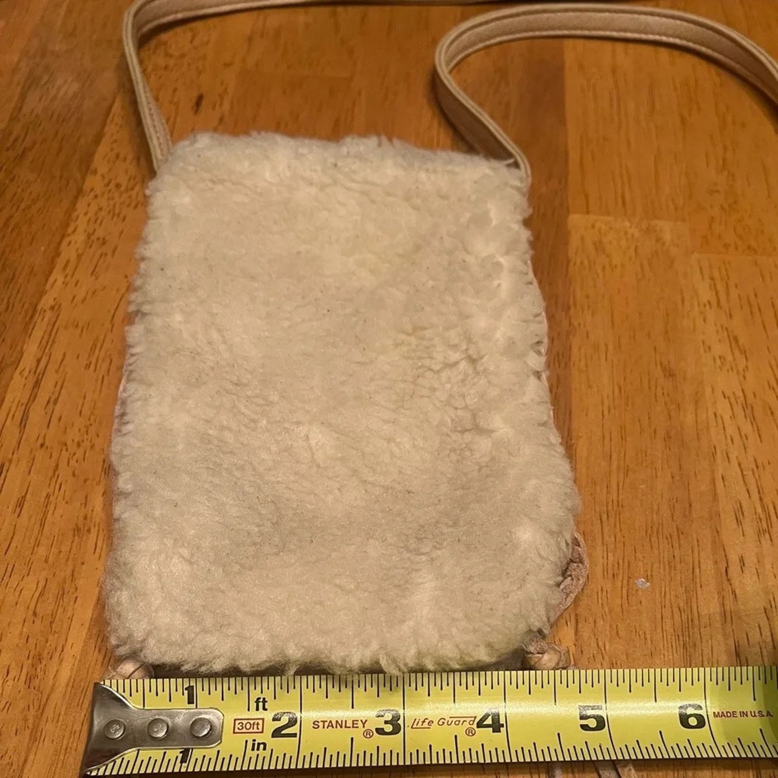 Free People Free People Bungalow Crossbody bag. Boho bag faux fleece Size ONE SIZE - 5 Thumbnail