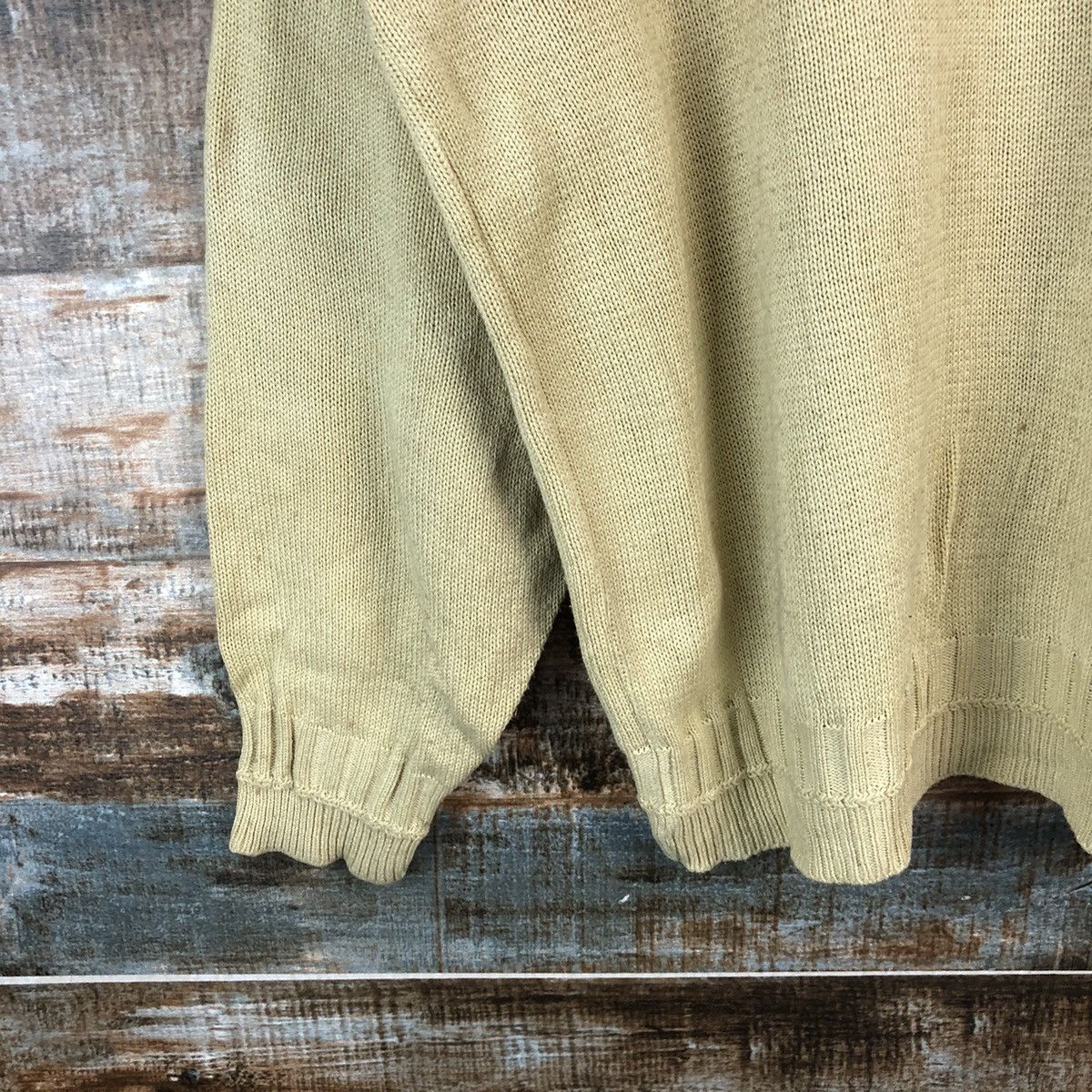 Vintage Le Guattro Stagioni Brown vintage Knitwear sweatshirt #A1969 Size US L / EU 52-54 / 3 - 7 Thumbnail
