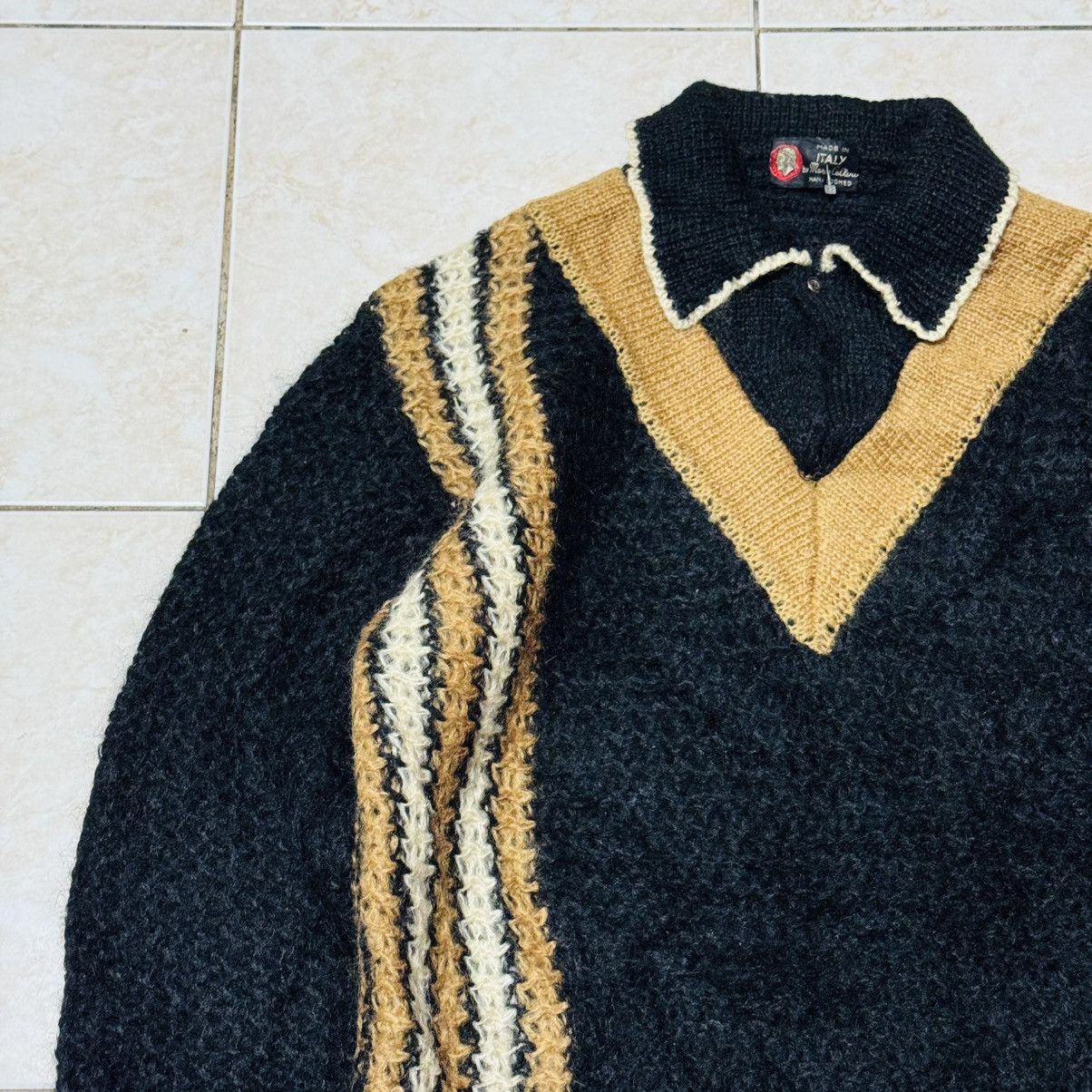 Vintage Vintage Cellini Chunky Knitted Mohair-Like Sweater Size US XL / EU 56 / 4 - 5 Thumbnail