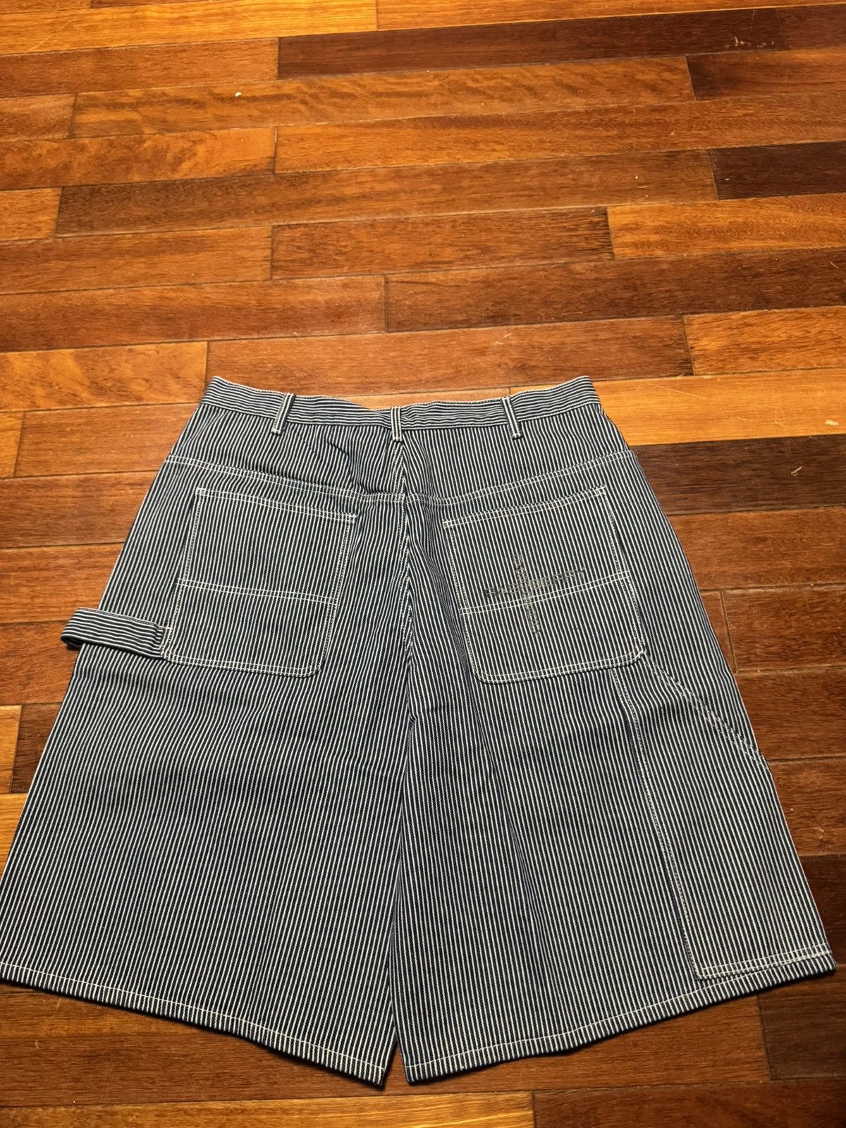 The GV Gallery GV GALLERY STRIPED BLUE AND WHITE JORTS/SHORTS Size US 38 / EU 54 - 3 Thumbnail