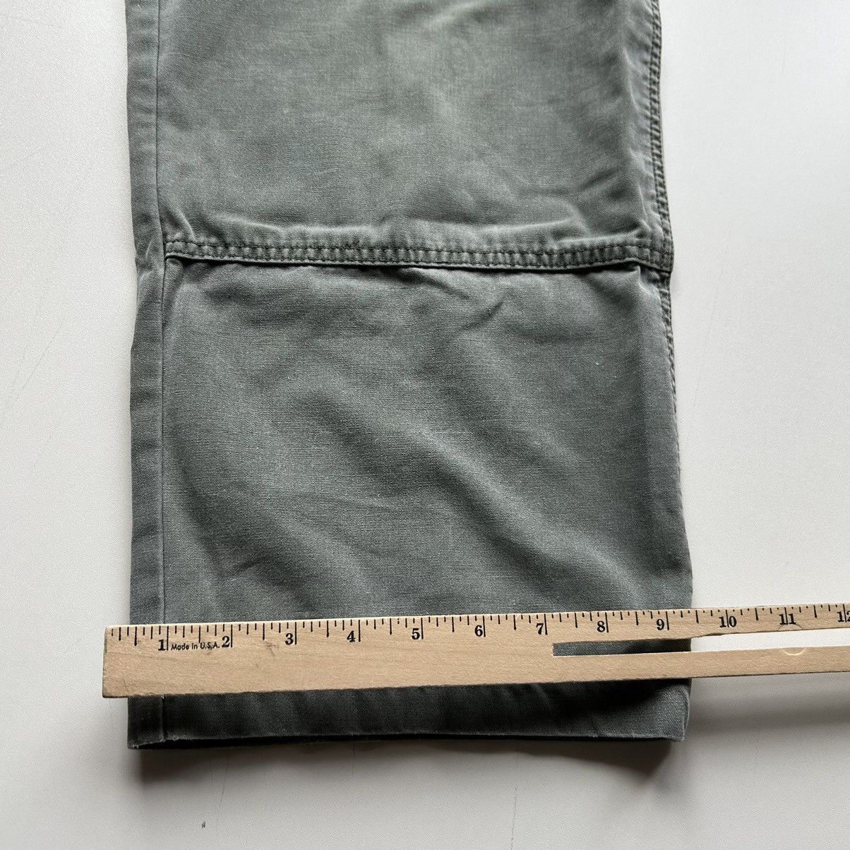 Vintage Vintage 2000s Faded Green Cargo Pants 34x27 Rare Size US 34 / EU 50 - 9 Thumbnail