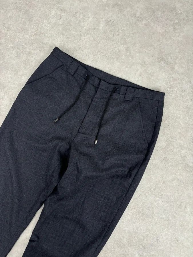 Maison Margiela Maison Margiela Black Wool Minimalist Pants Size US 32 / EU 48 - 5 Thumbnail