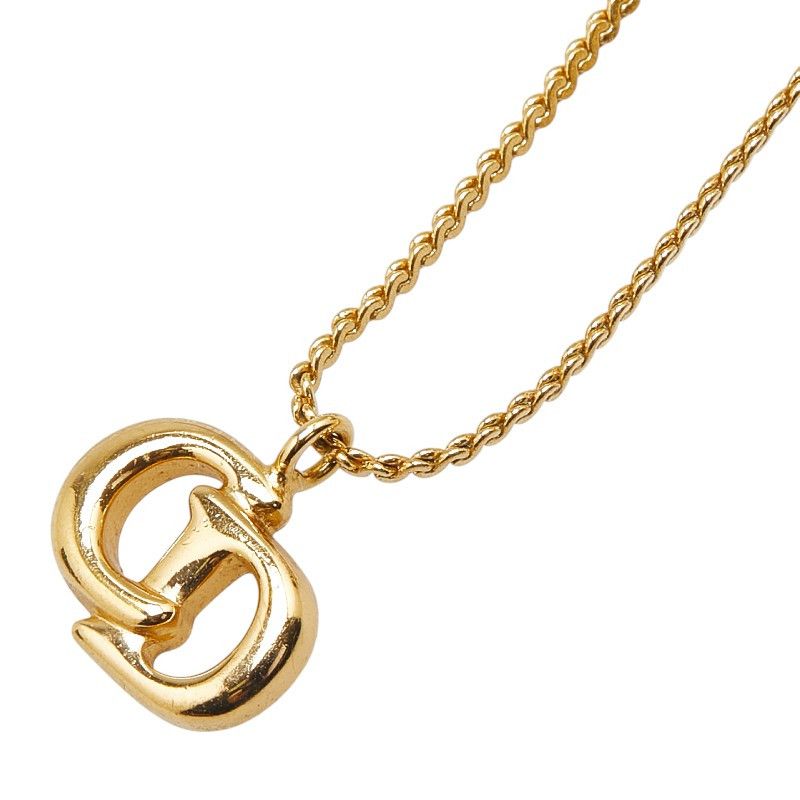 Dior Dior Dior CD Logo Necklace Metal Necklace DUTY FREE for USA Size ONE SIZE - 1 Thumbnail