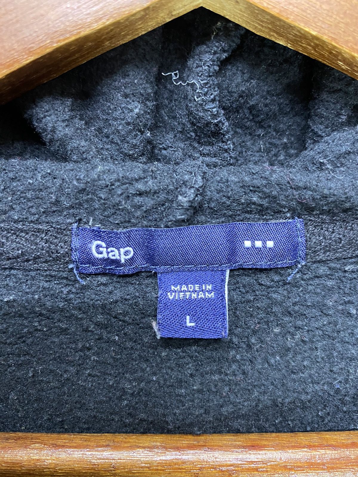 Gap Vintage GAP Hoodie Full Zip Double Pocket Gap Size L Size US L / EU 52-54 / 3 - 6 Thumbnail