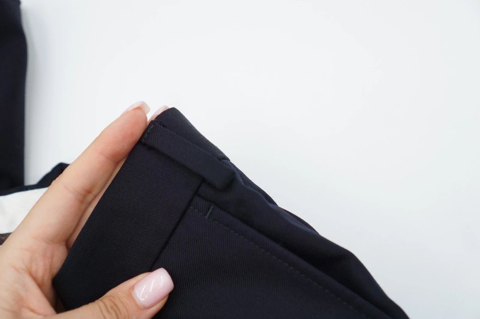 Suitsupply Men Suitsupply Pants Navy Blue Wool Brescia Size UK/US38 Size 38R - 4 Thumbnail