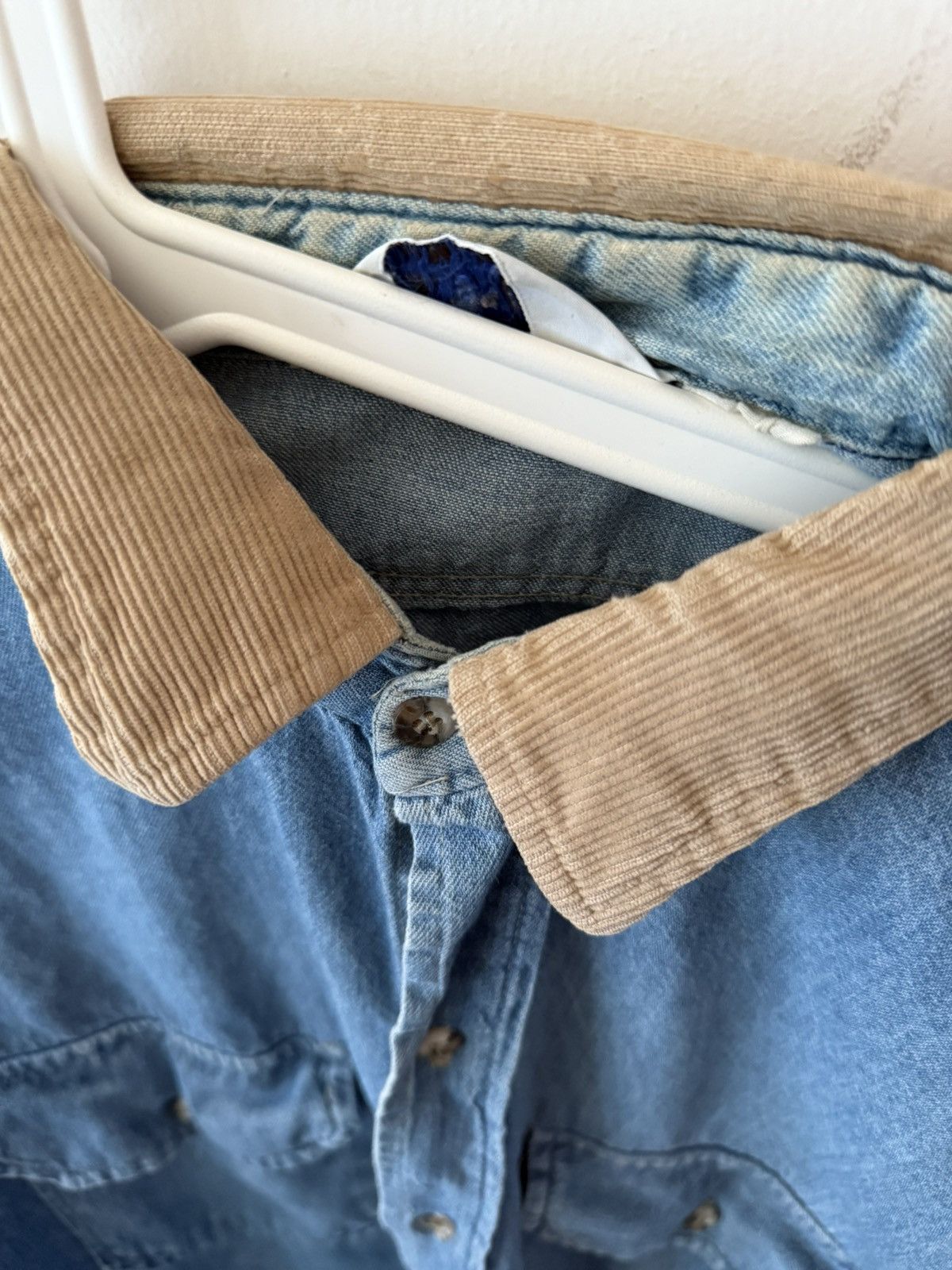 Vintage Vintage 70s Five Brother Denim Long sleeve Shirt Flannel Size US M / EU 48-50 / 2 - 6 Thumbnail