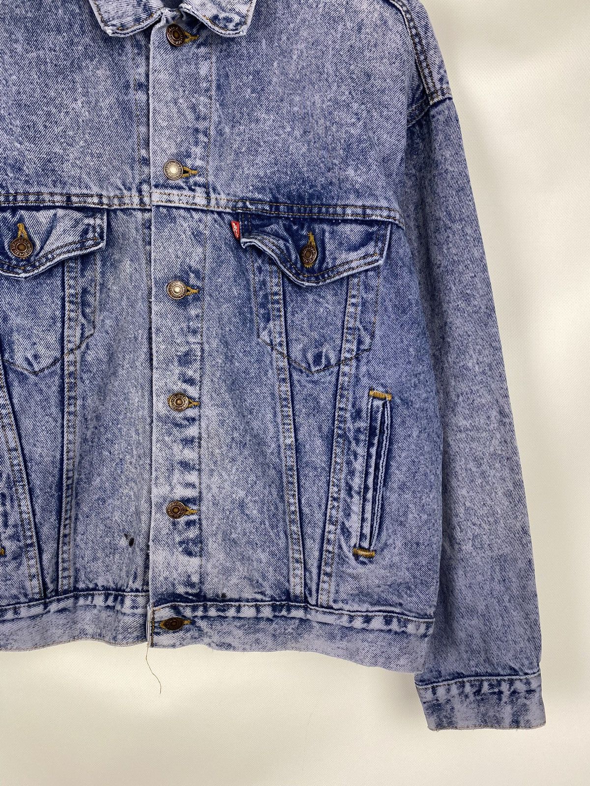 VTG Levi’s Type 3 men’s denim trucker jacket size ~ M