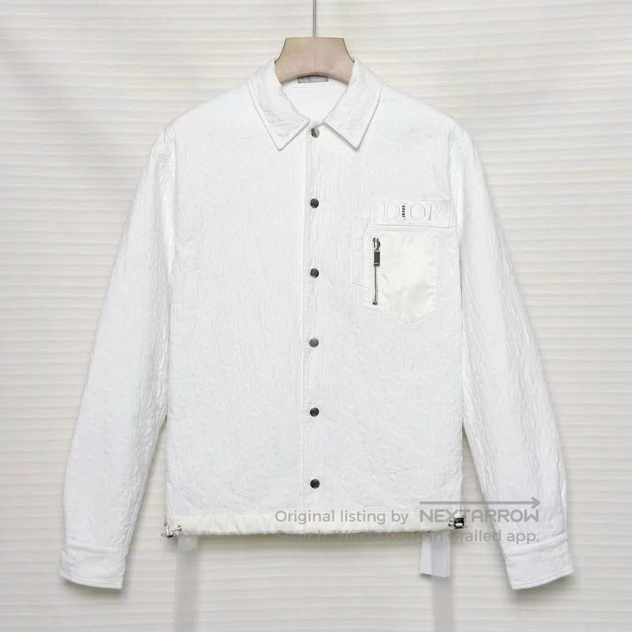 Sacai DIOR x Sacai White Long. Size US S / EU 44-46 / 1 - 1 Thumbnail