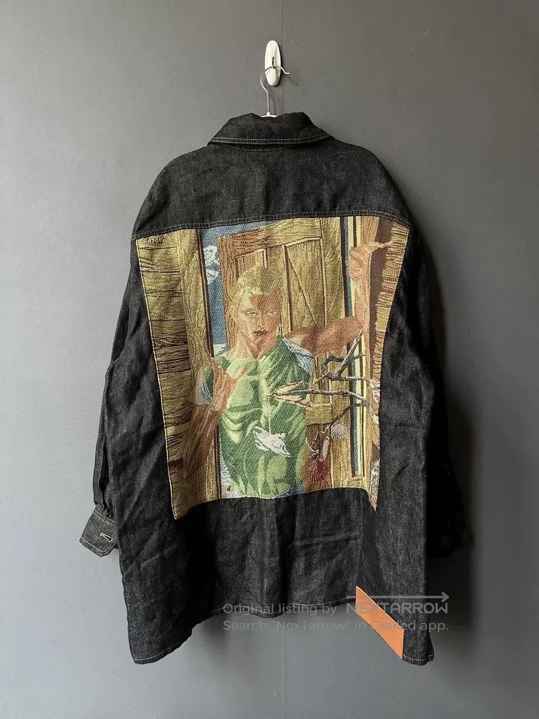 Loewe Loewe Back Heavy Embroidery Denim Jacket. Size US XXS / EU 40 - 1 Thumbnail