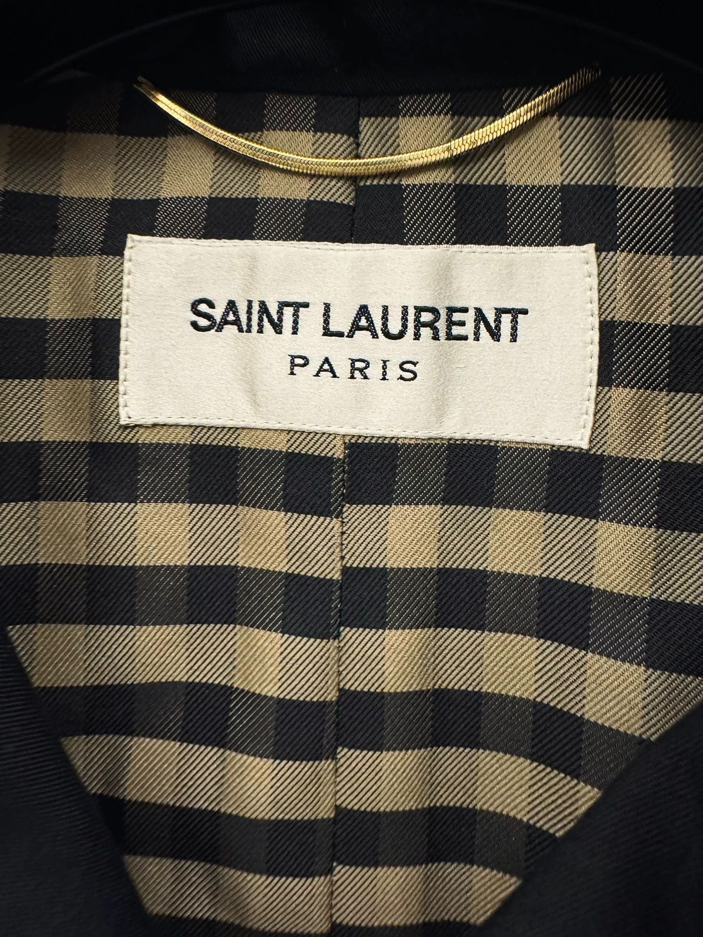 Saint Laurent Paris SLP 13SS Hedi Slimane Hunting Trench F42 Size M / US 6-8 / IT 42-44 - 4 Thumbnail