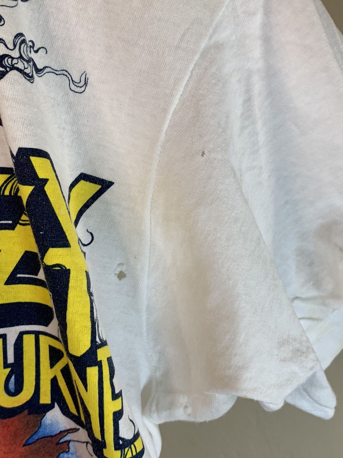Band Tees × Ozzy Osbourne × Vintage RARE Vintage 1986 Ozzy Osbourne Ultimate Sin Tour Band Shirt Size US M / EU 48-50 / 2 - 12 Thumbnail