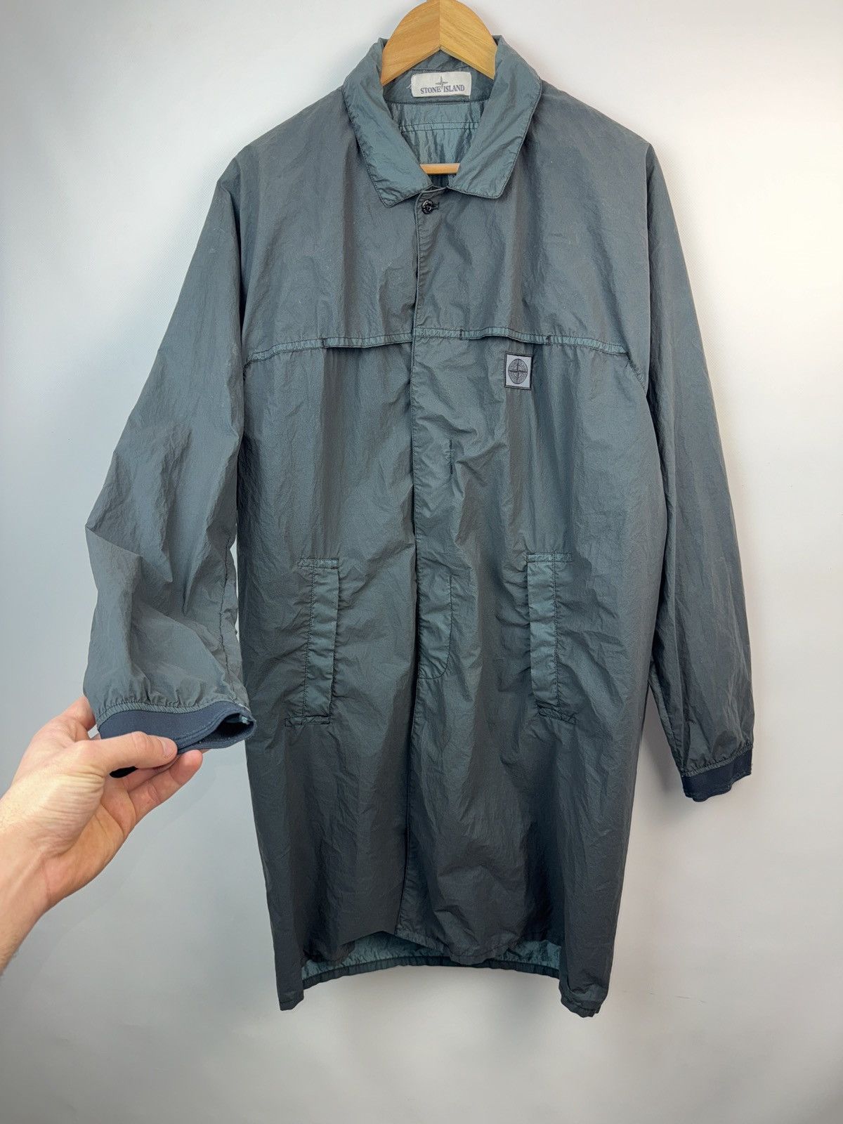 Stone Island Stone Island Lamy Velour Packable Coat Size L Size US L / EU 52-54 / 3 - 9 Thumbnail