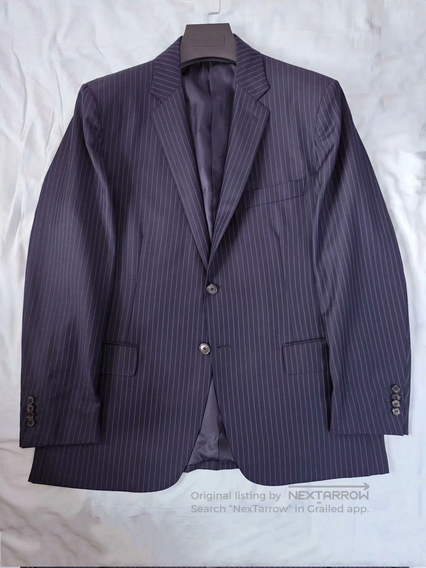 Belvest Belvest Italian Wool Blazer with Stripes. Size US L / EU 52-54 / 3 - 5 Thumbnail
