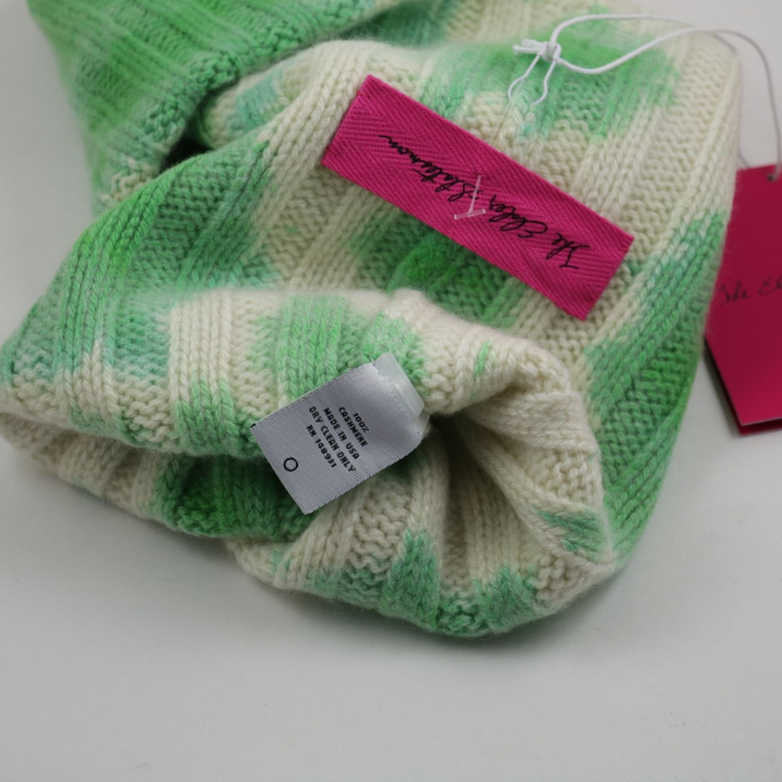 The Elder Statesman The Elder Statesman Cashmere Hot Short Bunny Echo Beanie Hat Size ONE SIZE - 3 Thumbnail