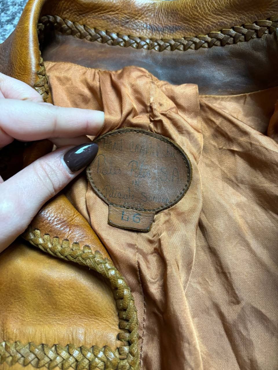 If Six Was Nine × Vintage Vintage 70 Mexico Pieles Pitic HandMade Biker Leather Jacket Size US S / EU 44-46 / 1 - 6 Thumbnail