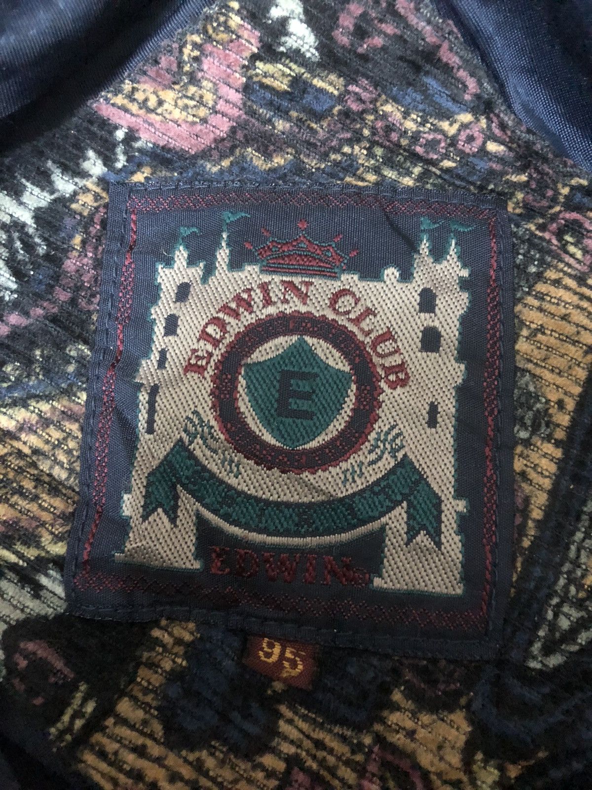Edwin × Vintage Edwin art bomber jacket vintage Size US L / EU 52-54 / 3 - 8 Thumbnail