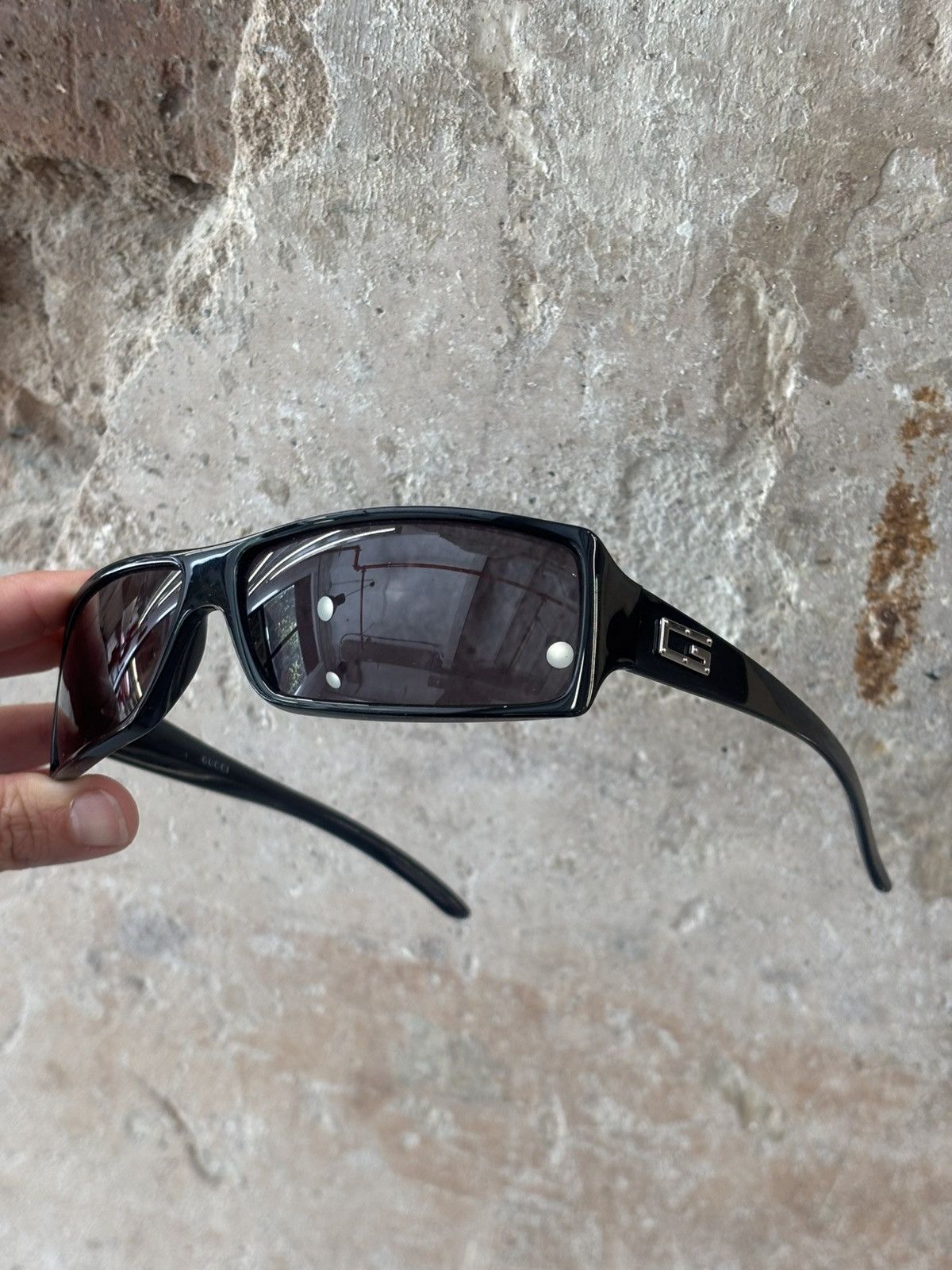 Gucci Gucci Sunglasses Mask Pop Ski Logo Vintage Size ONE SIZE - 2 Thumbnail