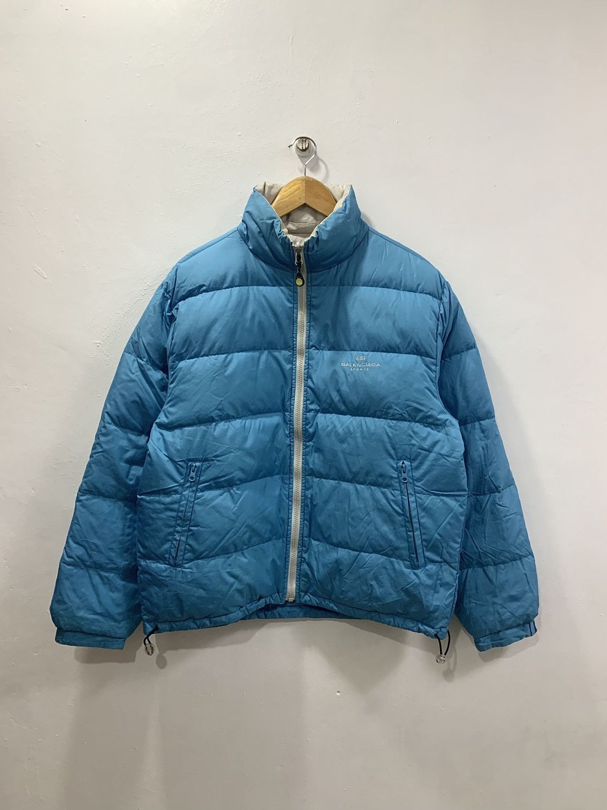 Balenciaga VINTAGE BALENCIAGA SPORTS REVERSIBLE DOWN JACKET Size US L / EU 52-54 / 3 - 1 Thumbnail