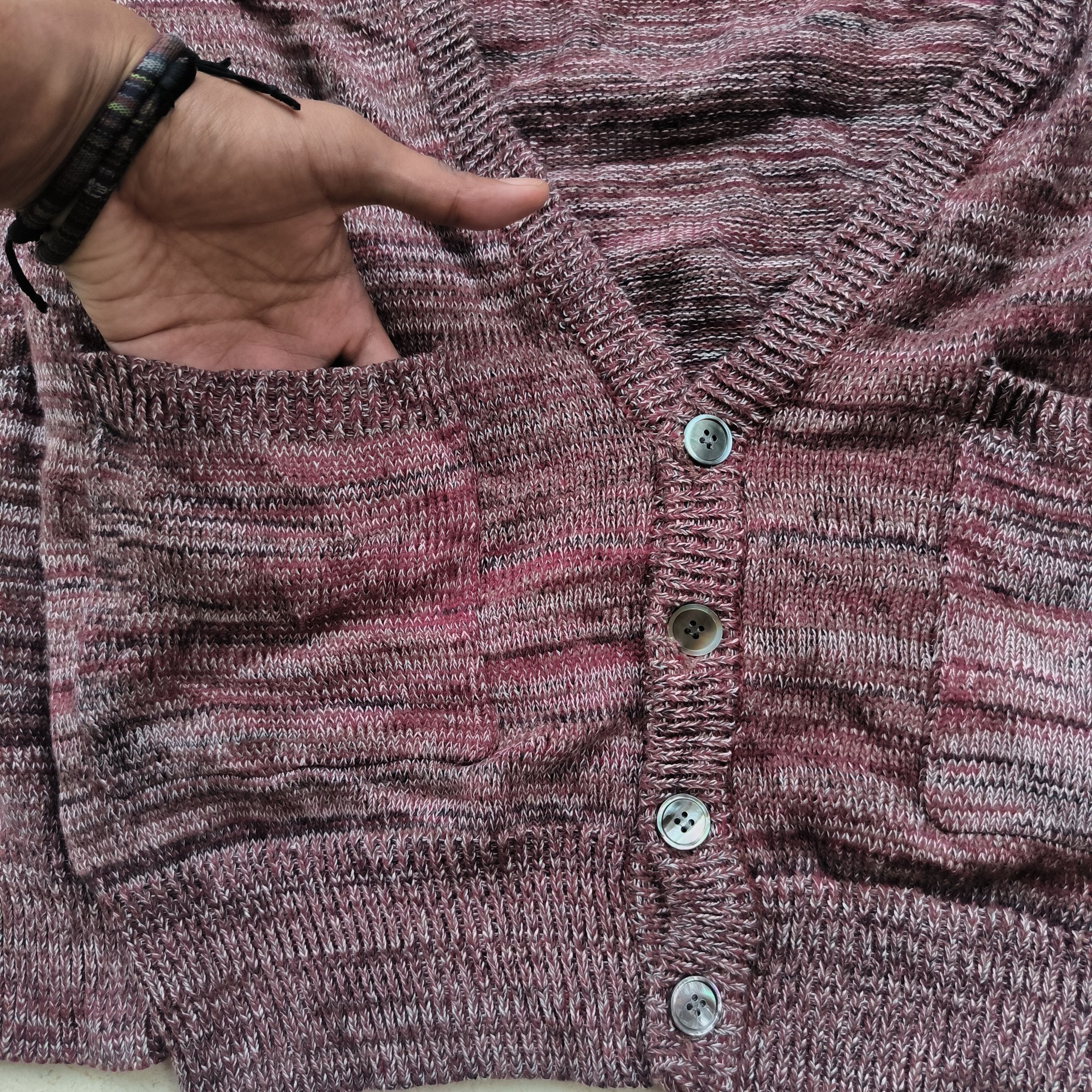 Valentino Valentino Italy Cardigan Size US L / EU 52-54 / 3 - 2 Thumbnail
