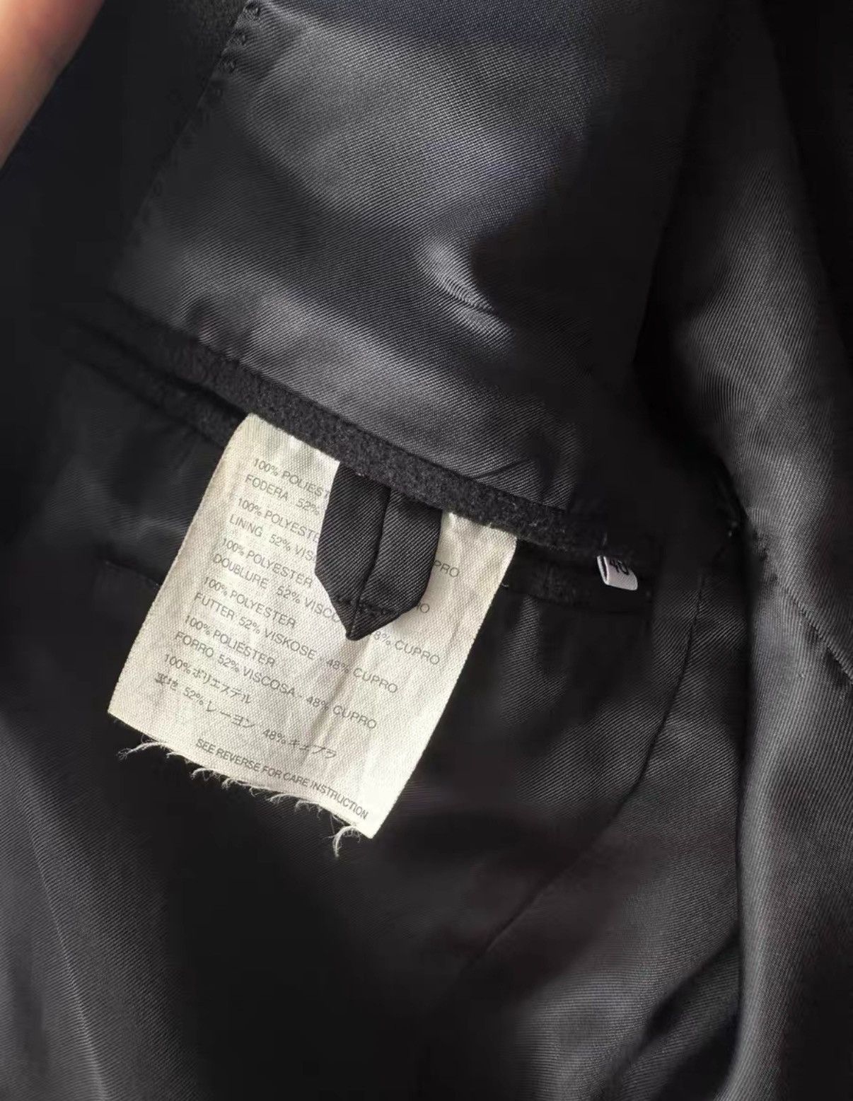 Helmut Lang Helmut Lang boiled wool 3B blazer K7 Size US S / EU 44-46 / 1 - 4 Thumbnail