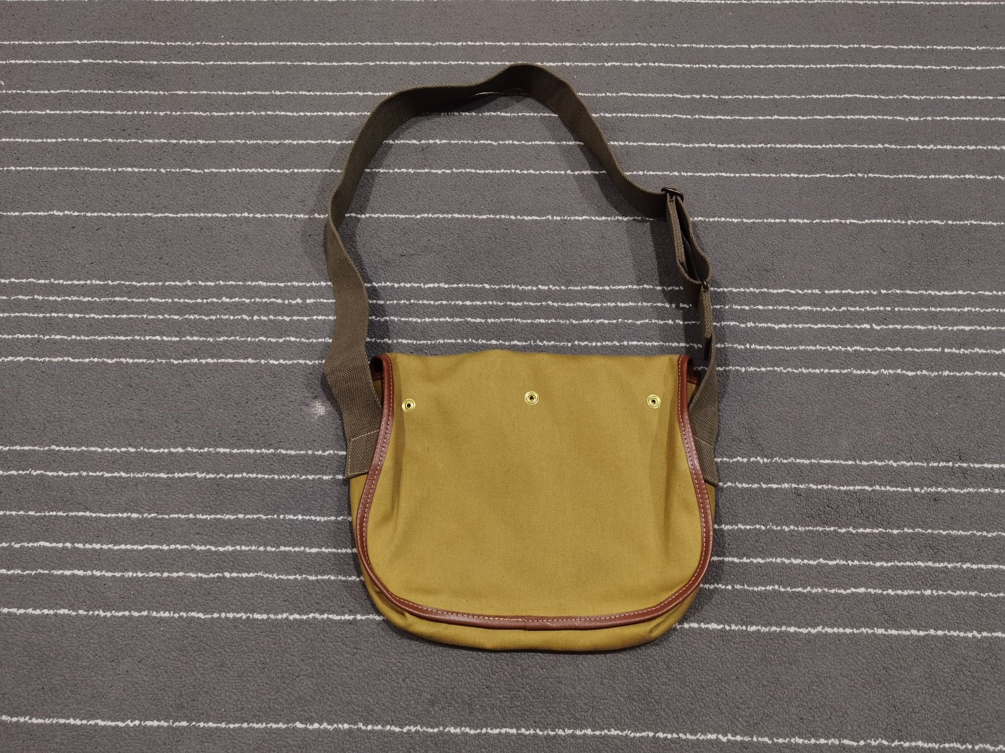 Barbour Barbour LIDDESDALE CANVAS SLING bag handmade Size ONE SIZE - 3 Thumbnail