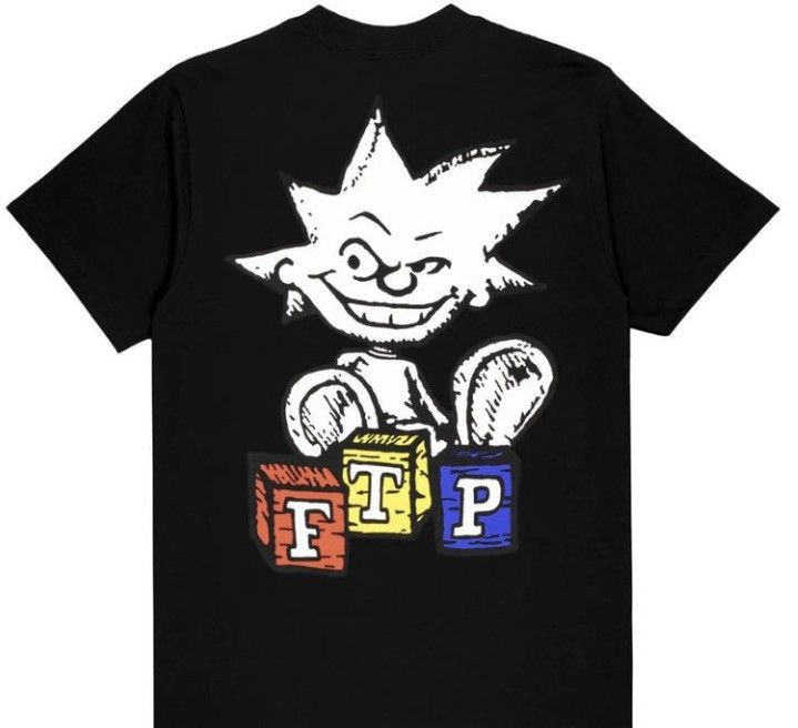 Fuck The Population FTP BLOCK TEE LARGE Size US L / EU 52-54 / 3 - 2 Thumbnail