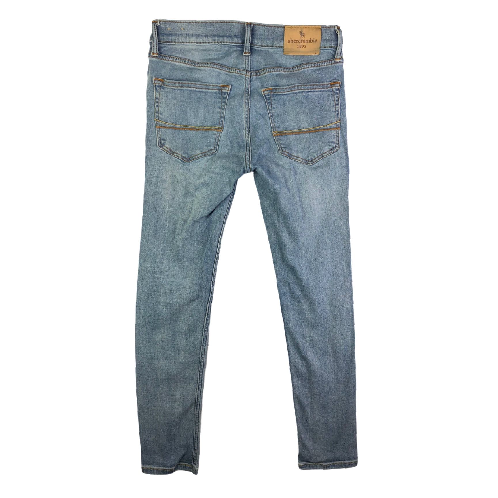 Abercrombie & Fitch VINTAGE Abercrombie & Fitch Jeans - Abercrombie & Fitch Juniors Size 13/14 27x25 Blue Denim Slim Skinny Denim Jeans Womens Size 34" / US 12 / IT 48 - 2 Thumbnail