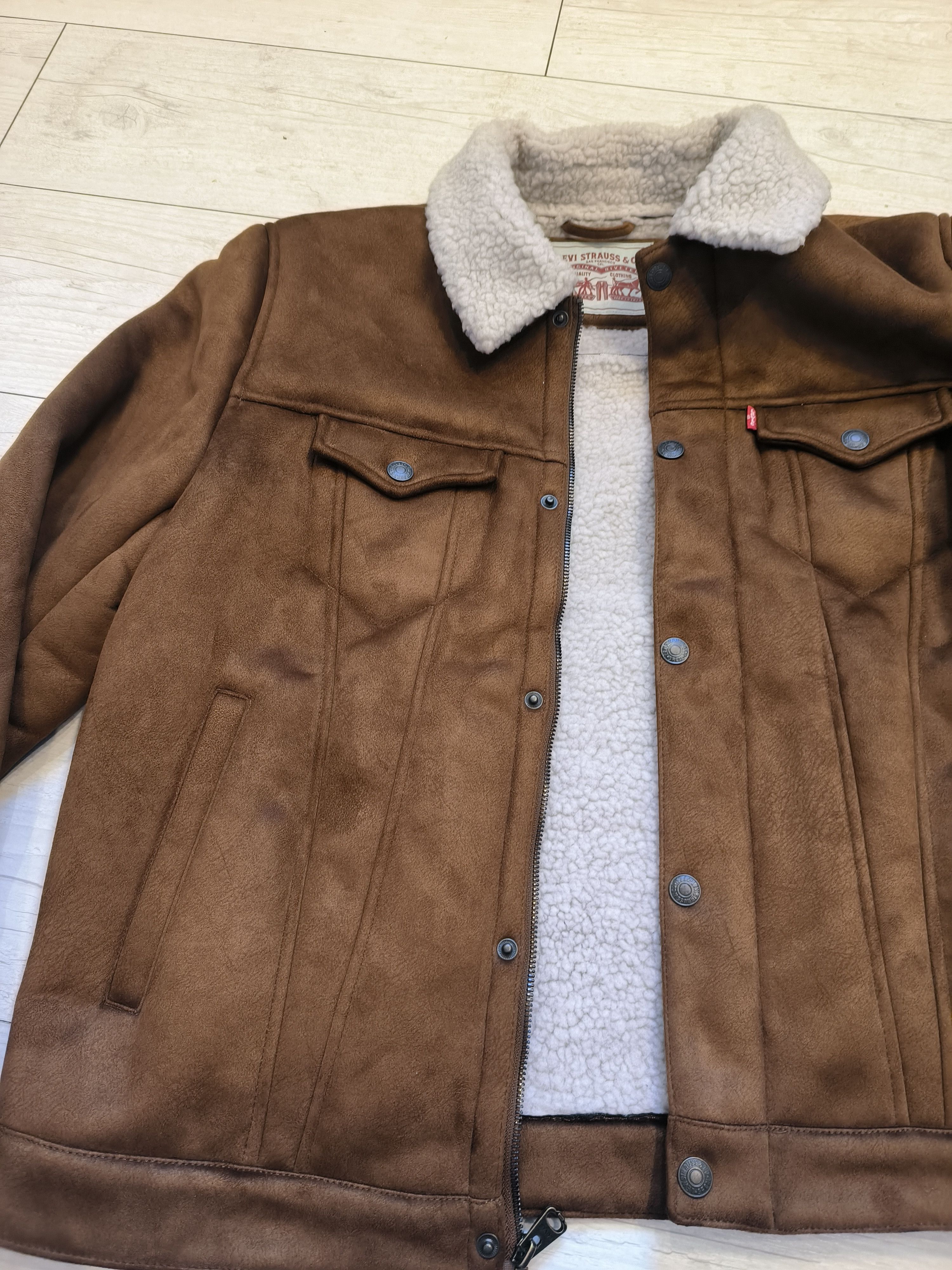 Levi's Levi's kożuch kurtka regular size L Size US L / EU 52-54 / 3 - 10 Thumbnail