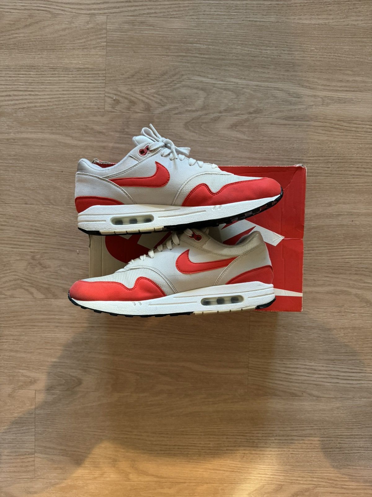 Nike Nike Air Max 1 Habanero Red 12W/10.5M Size US 10.5 / EU 43-44 - 2 Thumbnail