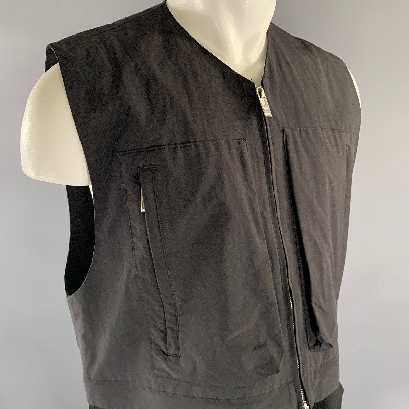Other SISE Size S Black Wool Convertible Vest Size US S / EU 44-46 / 1 - 2 Thumbnail