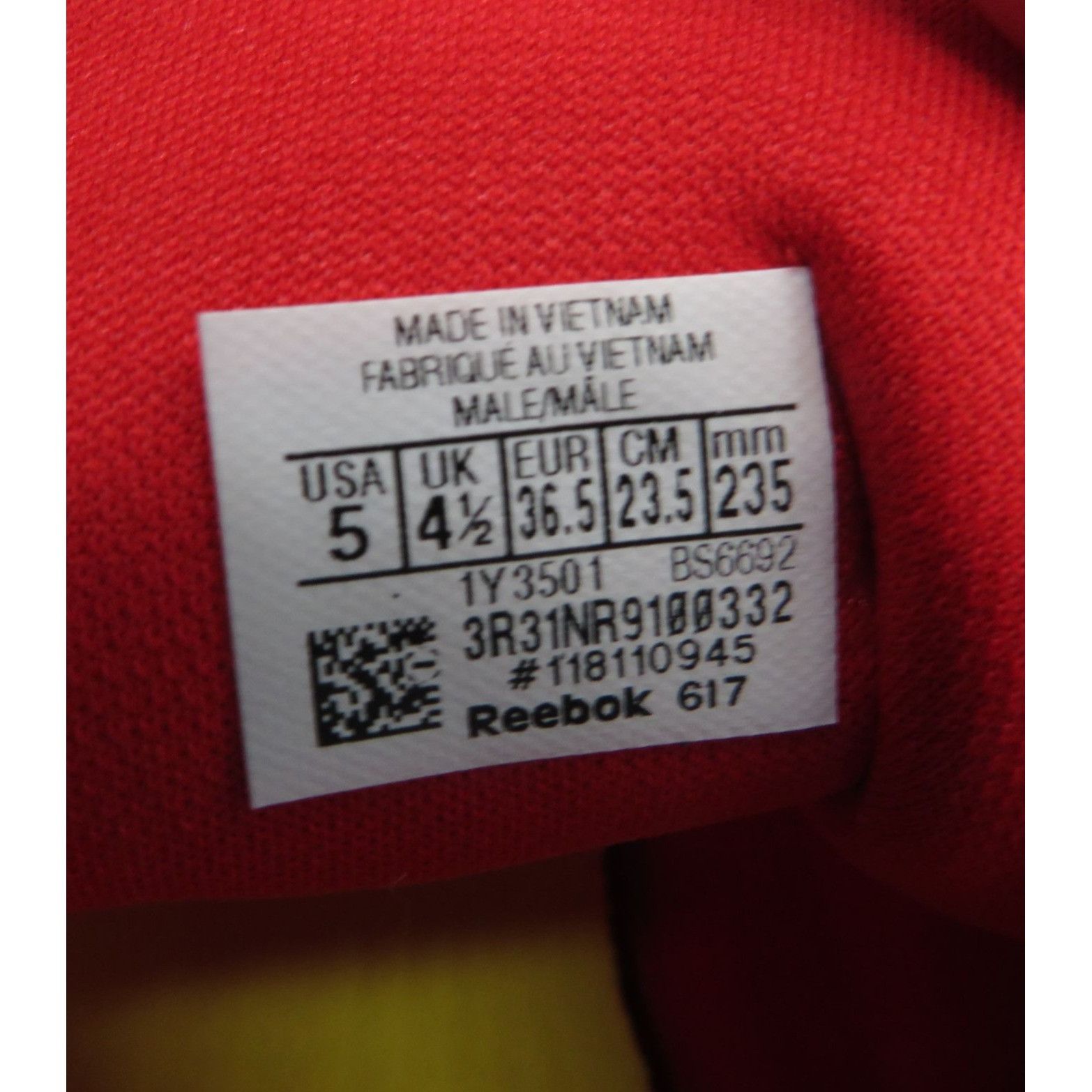 Reebok Reebok Womens Red & Navy Sneakers Size 5 Ortholite Comfort N Size US 5 / IT 35 - 3 Thumbnail