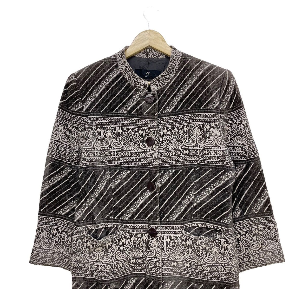 Designer × Issey Miyake × Japanese Brand Japanese Brand Auch Nice Design Jacket Size M / US 6-8 / IT 42-44 - 3 Thumbnail
