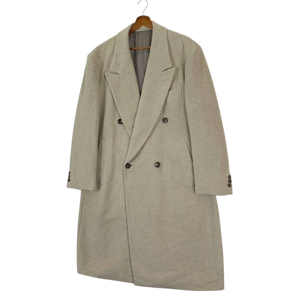 Lanvin Vintage Lanvin Studio Long Heavy Coat Size US S / EU 44-46 / 1 - 3 Thumbnail