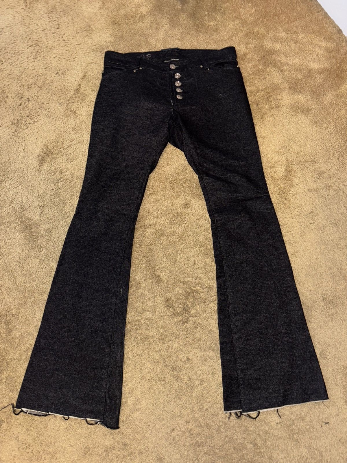 Other 1/1 black flares Size US 28 / EU 44 - 1 Thumbnail