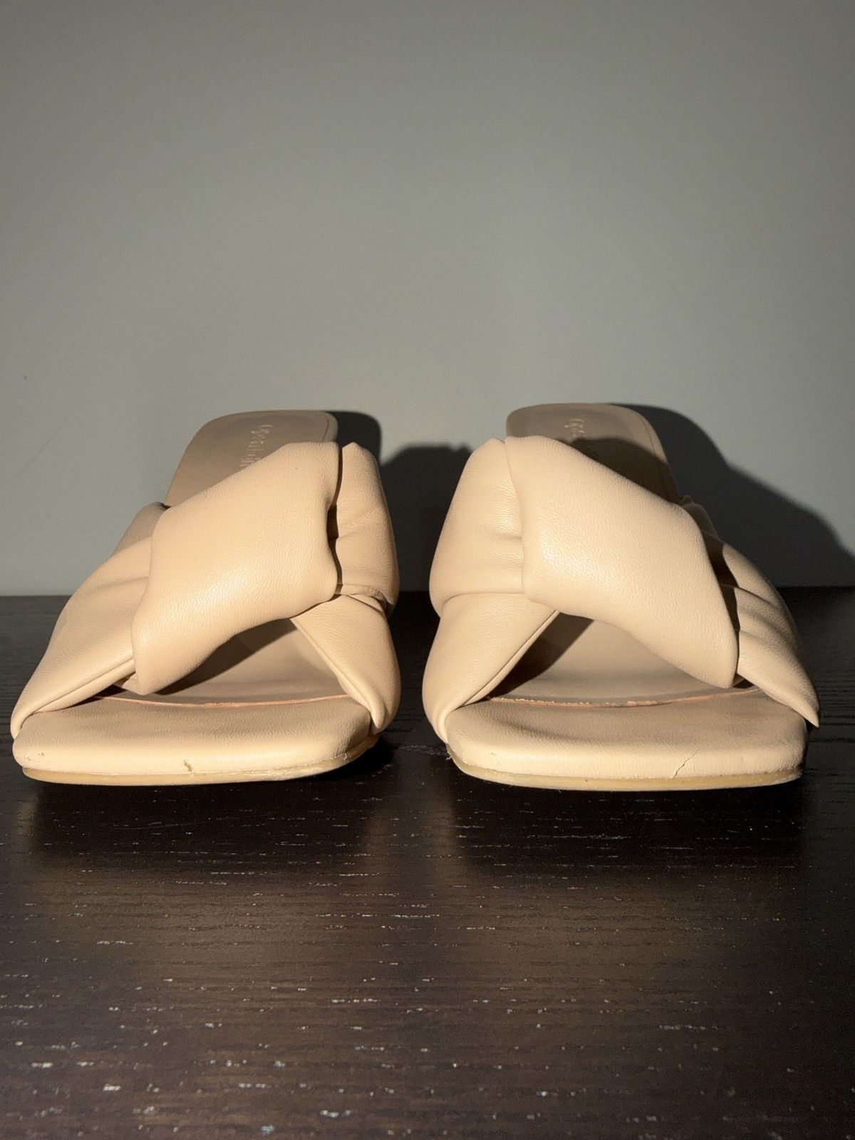 Other Open Edit Knot Slide Heeled Sandal Size US 8 / IT 38 - 3 Thumbnail