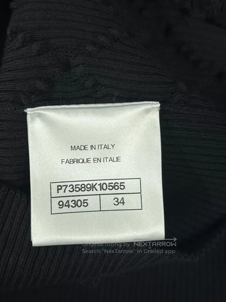 Chanel Black popular knitted short sleeves