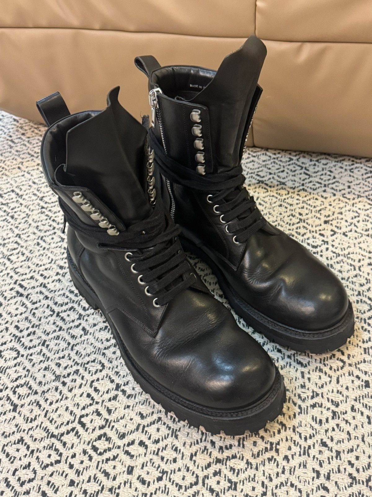 Rick Owens Rick owens Hiking Boots Size US 13 / EU 46 - 1 Thumbnail