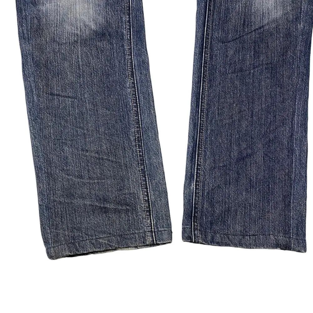 Hysteric Glamour 2000's Hillion Flared Seawash Hirako Stitch Jeans Size US 31 - 9 Thumbnail