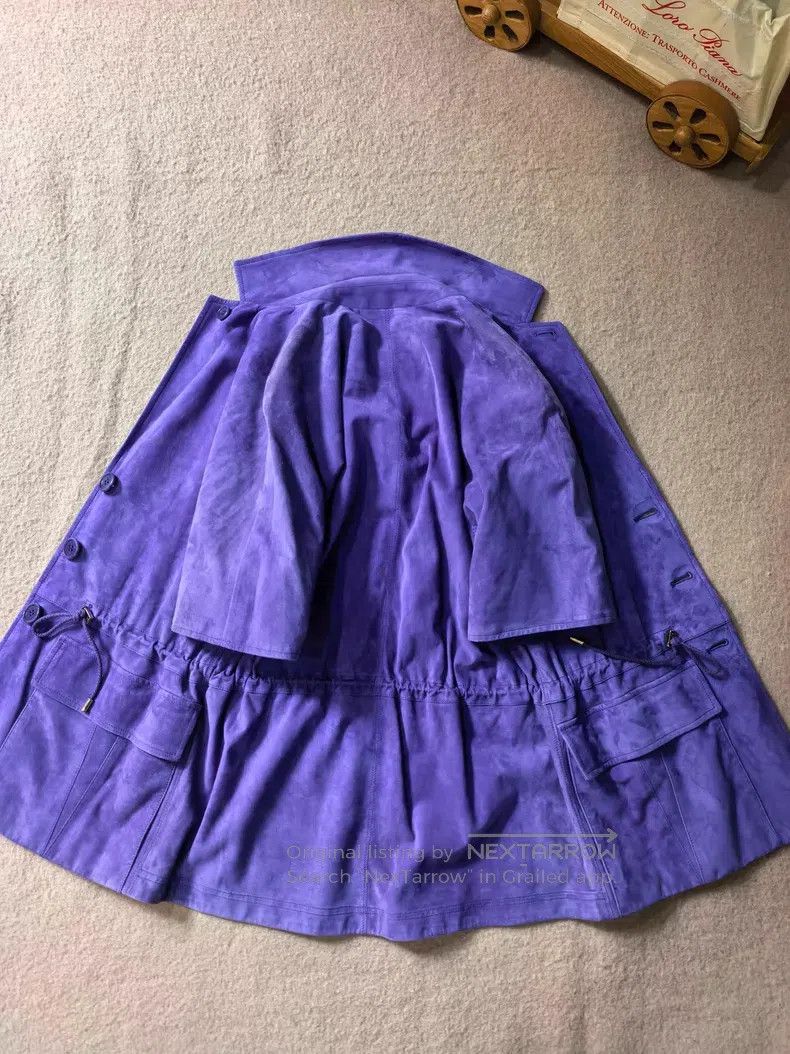 Loro Piana Loro Piana Lady Suede Short Sleeve Jacket Size XS / US 0-2 / IT 36-38 - 2 Thumbnail