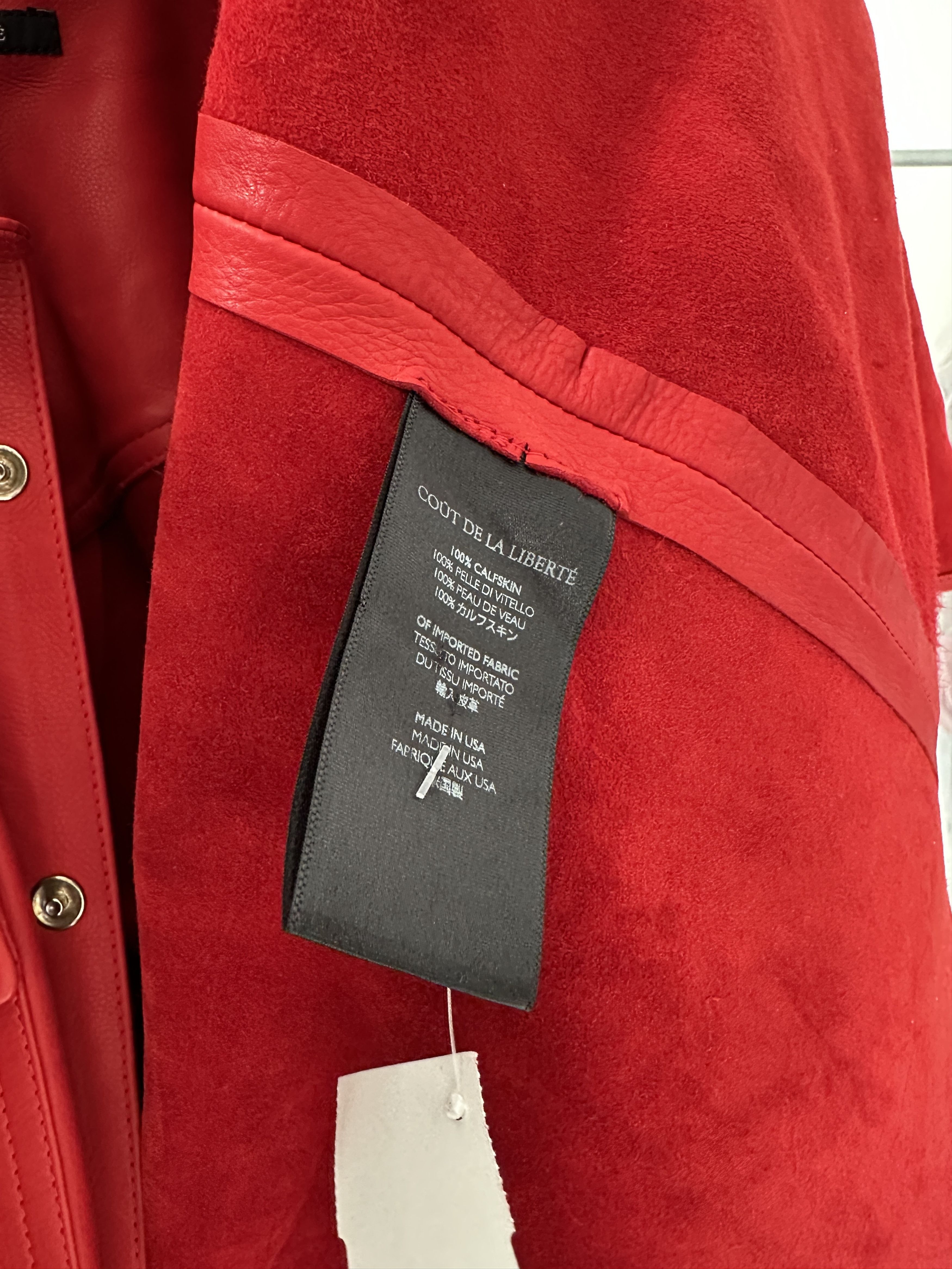 Cout de la Liberte $3690 Cout De La Liberte Calfskin Leather Western Jacket Size US L / EU 52-54 / 3 - 4 Thumbnail